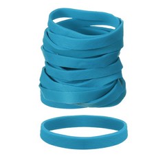 2.8″ x 1/3″ 50 Pcs Blue Heavy Duty Elastics Rubber Bands for File Folder