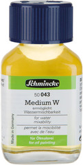 – Medium W, 60 Ml, 50043025, Liquid, Makes Oil Colours Water-Mixable, Increases