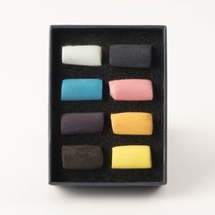 Unison Artists Soft Pastels Dark Skies Colours Mini Set 8pc