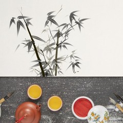 Absorbent White Rice Paper Sheets for Fine Traditional Chinese Brush Writing Art