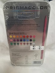 PRISMACOLOR PREMIER 24 SOFT CORE COLORED PENCILS 070735035974 BRAND NEW