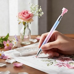 12PCS Rhinesto Painting Pens Wax with Storage Box, Widely Compatible Diamond …