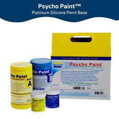 Psycho Paint Platinum Silicone Paint Base 8 Ounce Kit Mold Making Crafts DIY