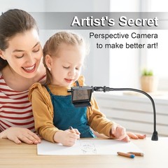 Camera Lucida Drawing Tool,Multi-Angle Fixture,Adjustable Pea Jig Projector Can