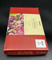 Mungyo Gallery Soft Oil Pastels Set of 12 Assorted Colors New Sealed