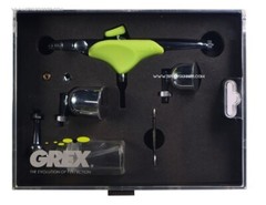 Grex Genesis.XSi5 Double Action Siphon Feed Airbrush 0.5mm Multiple Color Cups