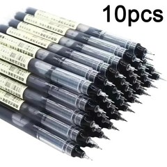 10PCS Fine Tip Gel Pens Smooth Writing for Office, School & Daily Notes