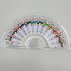 Watercolor Paint Set 24 Tubes 12ml / 0.4 Fl Oz Each Tube Variety Of Colors