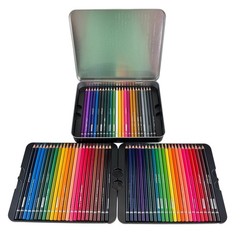 Arteza Set 72 Watercolor Pencils Expert Artist Quality Rich Vibrant w/ Case