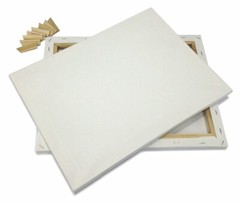 4 Artist Canvases 11×14″ Pre-Stretched Cotton Duck Double Primed Acrylic Gesso