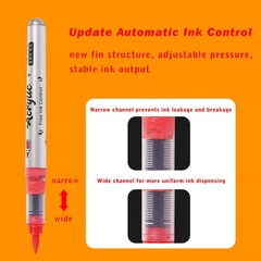 Watercolor Brush Pens Assorted Colors Water Painting Markers Art 24 PCS
