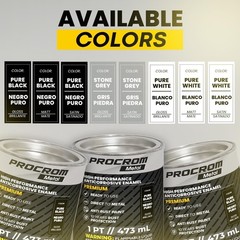 16 Oz Gloss Black Paint for Metal – Direct-to-Metal, Indoor/Outdoor