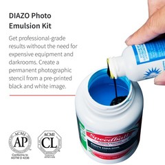 Art Products Diazo Photo Emulsion Kit For Silk Screen Printing Frames Supplies