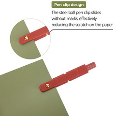 12 Pcs Fine Point Gel Pens – 0.5mm Quick Dry Black Ink, Smooth Writing, Cute Sch