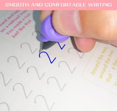 Magic Copy Practice Book Copybook Letters Set 4 Pack with Pens Refills English C