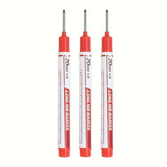 10Pcs/Set Multi-Purpose 20Mm Deep Hole Long Nib Head Marker for Metal Perforatin