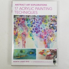 17 Acrylic Painting Techniques Chris Cozen DVD North Light Abstract Art