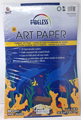 Pacon 57504 Fadeless Assorted Paper, 50 lbs., 12 x 18, 60 Sheets/Pack NEW