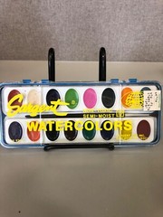 Sargent Watercolors, 16 semi-moist colors(282)