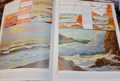 How To Draw and Paint Seascapes by Walter Foster #9 Art Book Ocean Cliffs GUC
