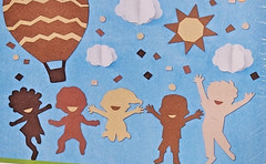 Skin Tone Heavyweight Construction Paper 9×12 50 Sheets 5 Colors by Spark (T117)