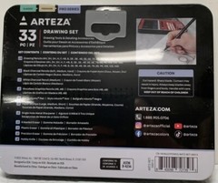 Arteza Pro Series Drawing Set of 33 pc|pz #7393