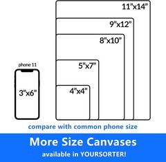YOURSORTER Canvas Boards for Painting 64 Pack Bulk, 5×7 Inch Small Painting