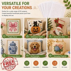 Knitgrip 12 Pcs 13 Mesh 11×14 Inch Canvas