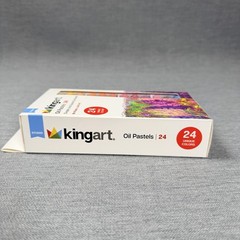 Kingart Studio: 24 Unique Oil Pastel Colors 2.7″ x0.4″ Soft & Smooth Sticks