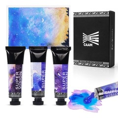 Watercolor Paint Set, Diverse Colors Layering, 1 Count (Pack of 1), Set D