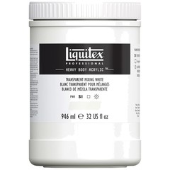 High Viscosity 32-oz Acrylic Paint, Transparent Mixing White