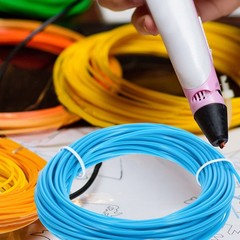 10 Meters PLA Filament 3D Printer Material 1.75mm Diameter for 3D Pen