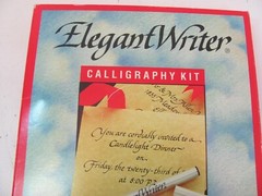 Calligraphy KIT Vintage Unused Open Box SPEEDBALL Elegant Writer Complete