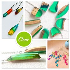 24 Color Epoxy Pigment – Crystal Transparent Dye for DIY Resin Art, Jewelry M…