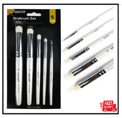 Dry Brush Miniature Painting, 5 Sizes Drybrush Set for Miniature Warhammer
