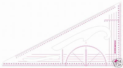 clear plastic Scale Ruler with cm&mm option, great for sewers,quilters & general