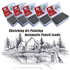 1000/250 Mechanical Pencil Lead Refills 0.5 0.7 0.9 1.3 2.0mm HB Office School
