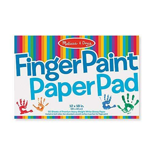 Melissa & Doug Finger Paint Paper Pad (12″x18″)
