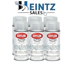 KRYLON 407 — GIitter Shimmer Opulant Opal 4oz 6 Pack