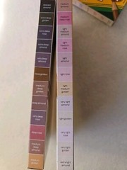 6 pk Crayola Colors Of The World Colored Pencils 6×24 Ct Box Pre-Sharpened Lot