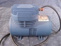 Paasche D500S Diaphram Airbrush Compressor 1/10 HP 3Amps