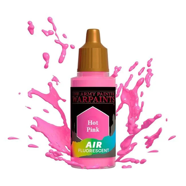 Army Painter AMYAW1506P 18 ml Warpaints Air Fluorescent Acrylic Paint – Hot Pink