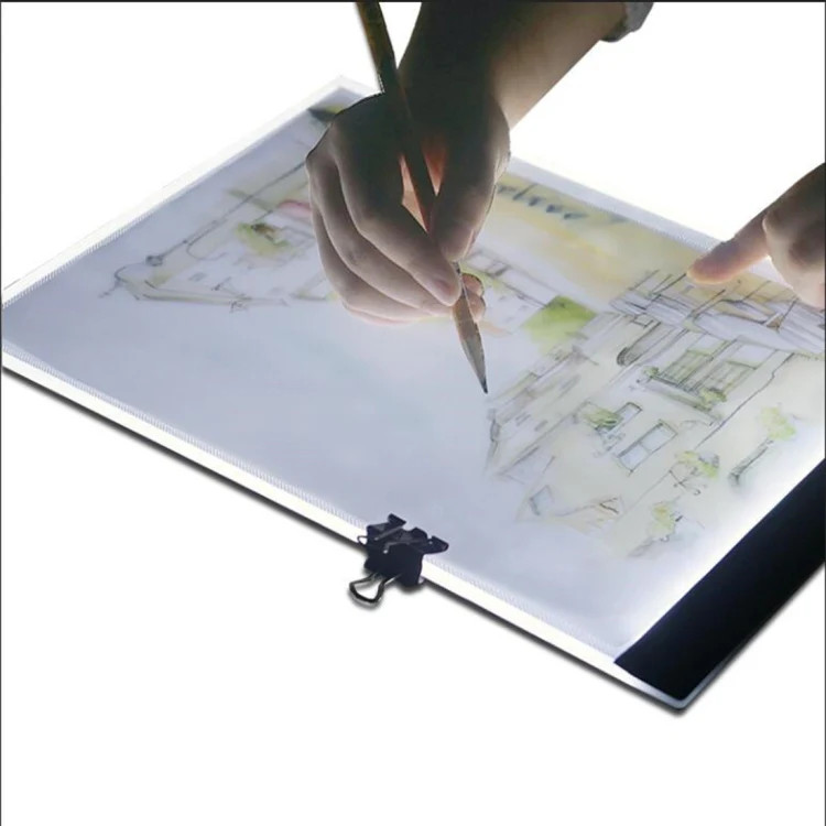 Ultra-thin A4 Size Portable USB LED Artcraft Tracing Light Box Copy Board for Ar
