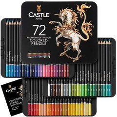 Elegant 72-Piece Colored Pencil Set | Perfect for Adult Coloring and Sketching