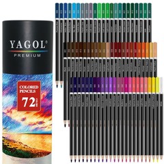 Colored Pencils 72 Color Set Soft Core For Adult Coloring Books Drawing Art