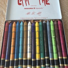 Vintage Rare Caran d’Ache Neocolor II Aquarelle Swiss Made