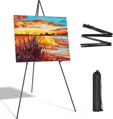 63″ Portable Display Easel Artist Show Instant Tripod Collapsible Floor Standing