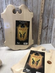 2 Unfinished Wood Canvas Plaque Boards Ready to Decorate FREE SHIPPING