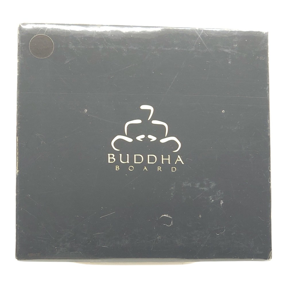 Genuine Buddha Board Mini Art Board with Brush & Stand NIP China 5×5 BLACK