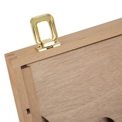 Wooden Table Easel Box W/ Storage Drawer Portable Artist Easel Painting Supplies